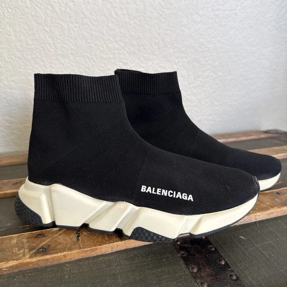 Balenciaga | Shoes | Balenciaga Speed Trainer Black White  display picture 2
